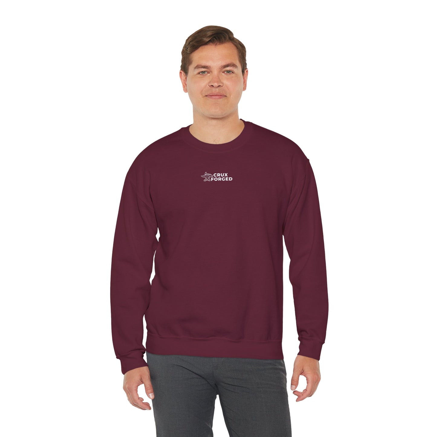 Crux Forged Pendant - Unisex Heavy Blend™ Crewneck Sweatshirt