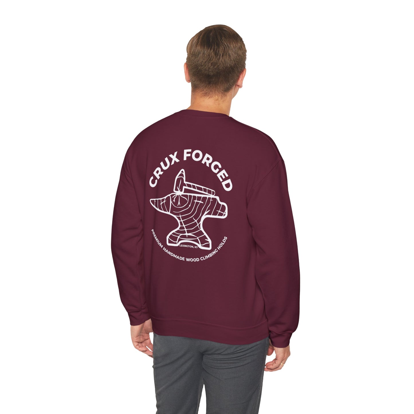 Crux Forged Pendant - Unisex Heavy Blend™ Crewneck Sweatshirt