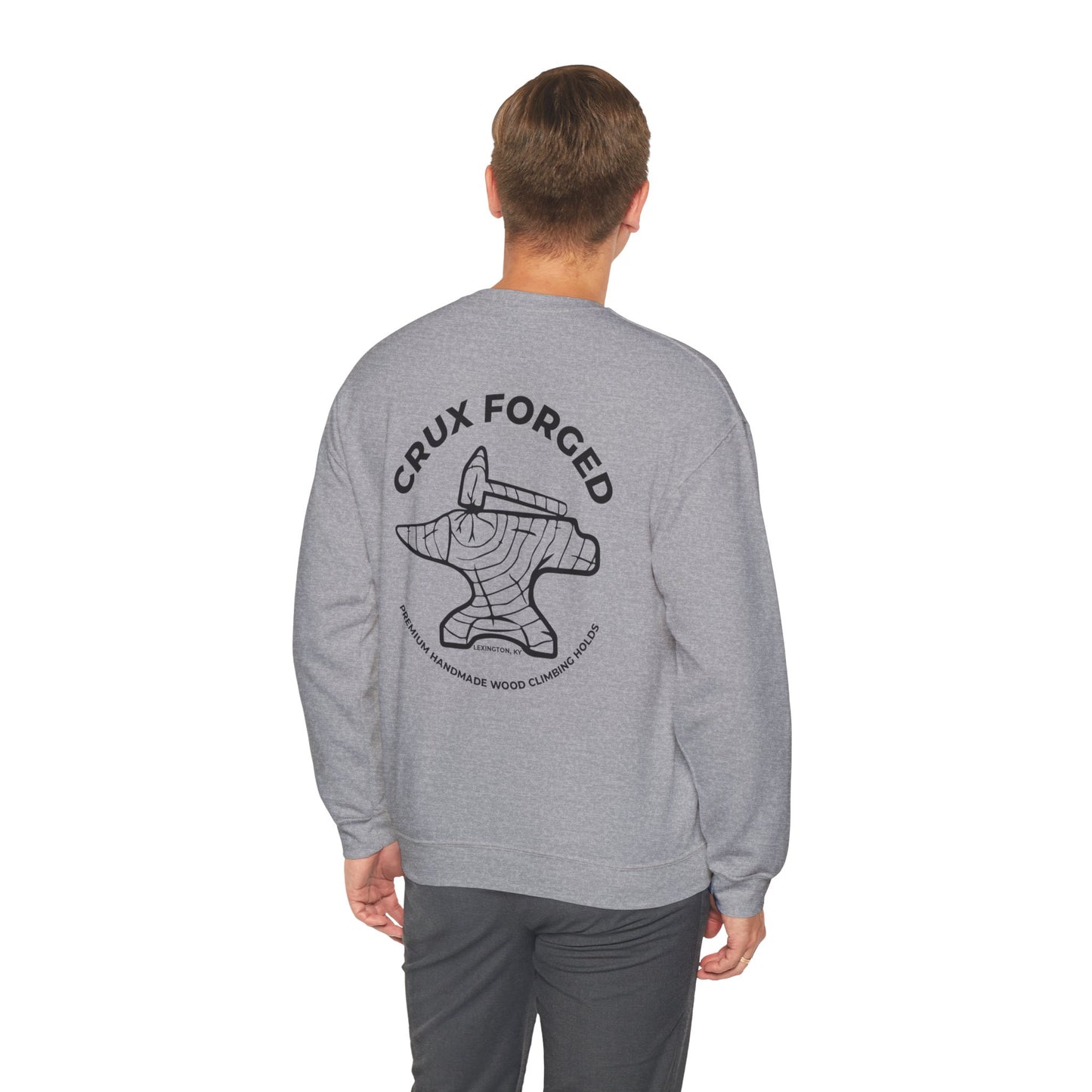 Crux Forged Pendant - Unisex Heavy Blend™ Crewneck Sweatshirt