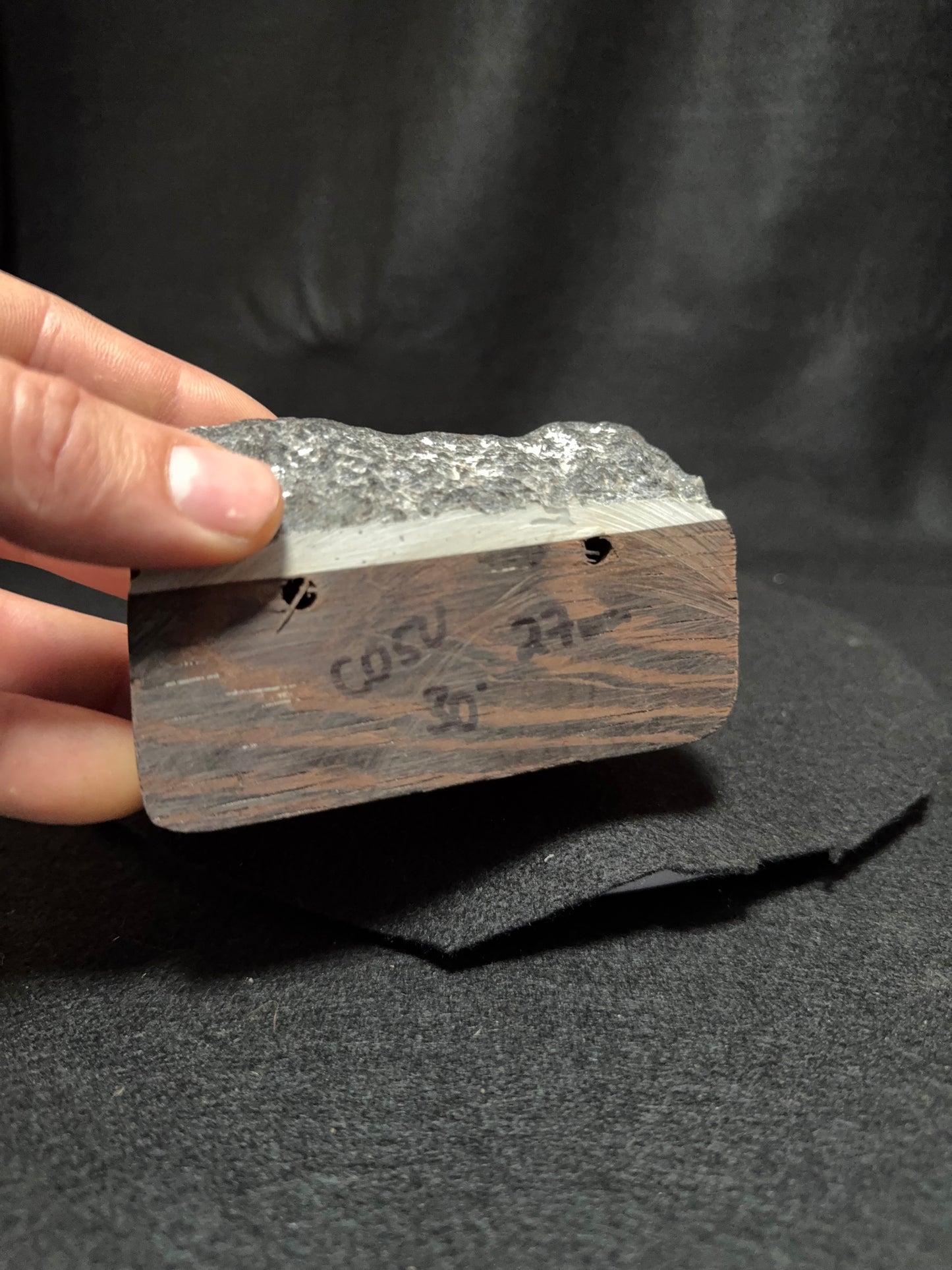 28mm, 30° Incut Crimp - Granite Woodie C050