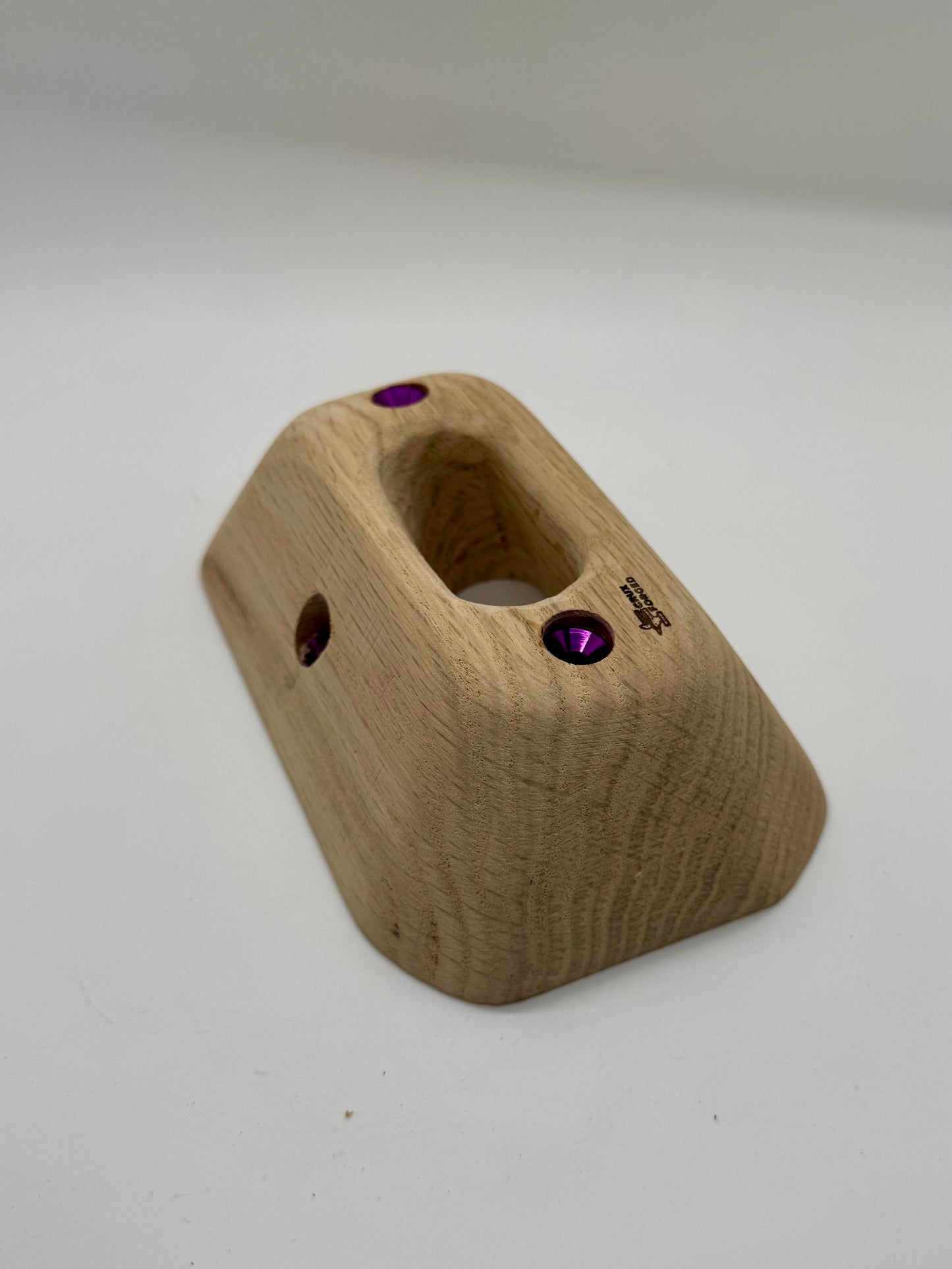 2-3 Finger 50mm 25° Incut Pocket - Wood Climbing Holds