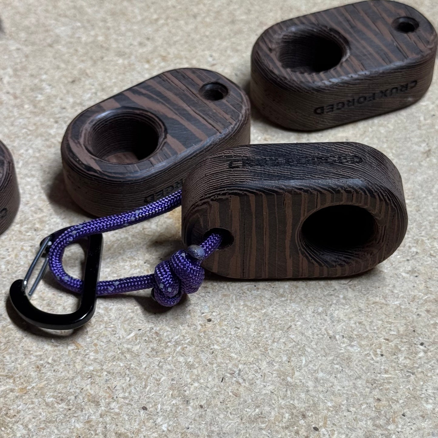 Exotic Wood, Wenge, Mono Training Tool and Keychain
