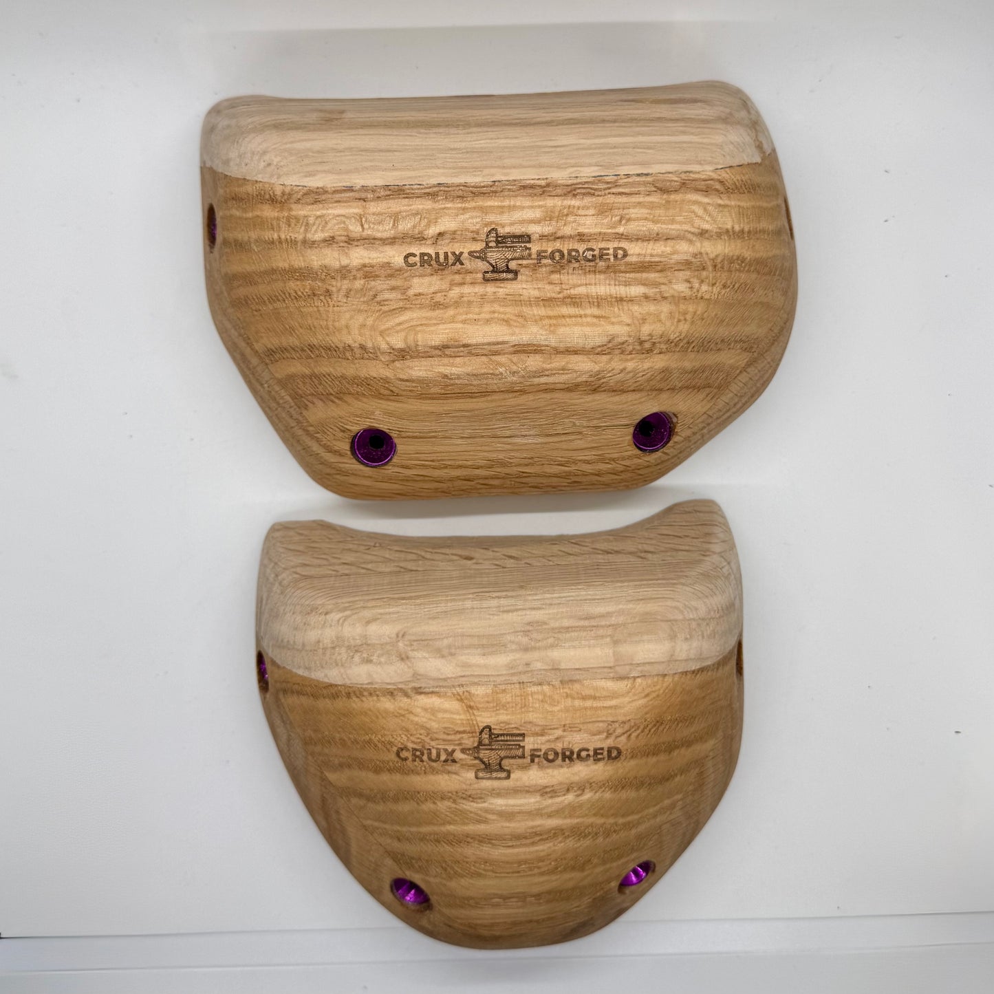 Finger Tip Flat Slopers - Wood Climbing Holds