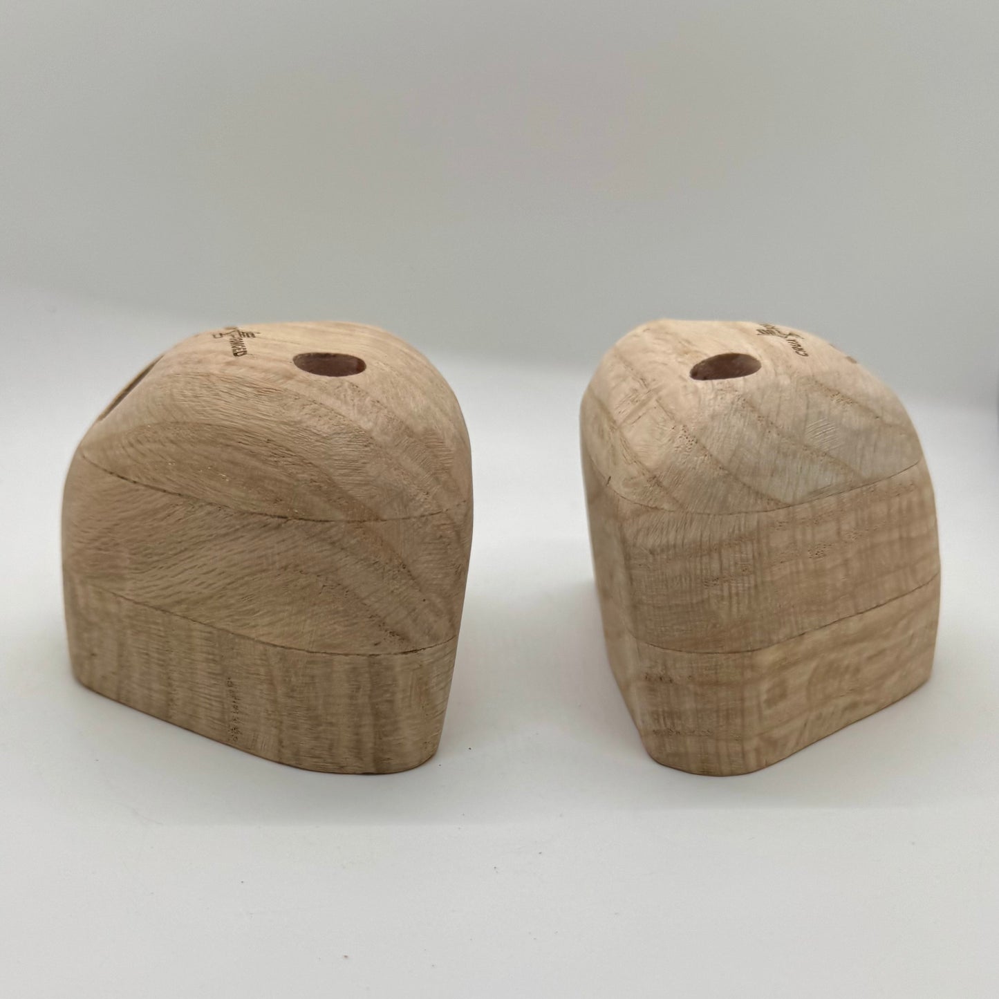 Oak Pebble Slopers - Wood Climbing Holds