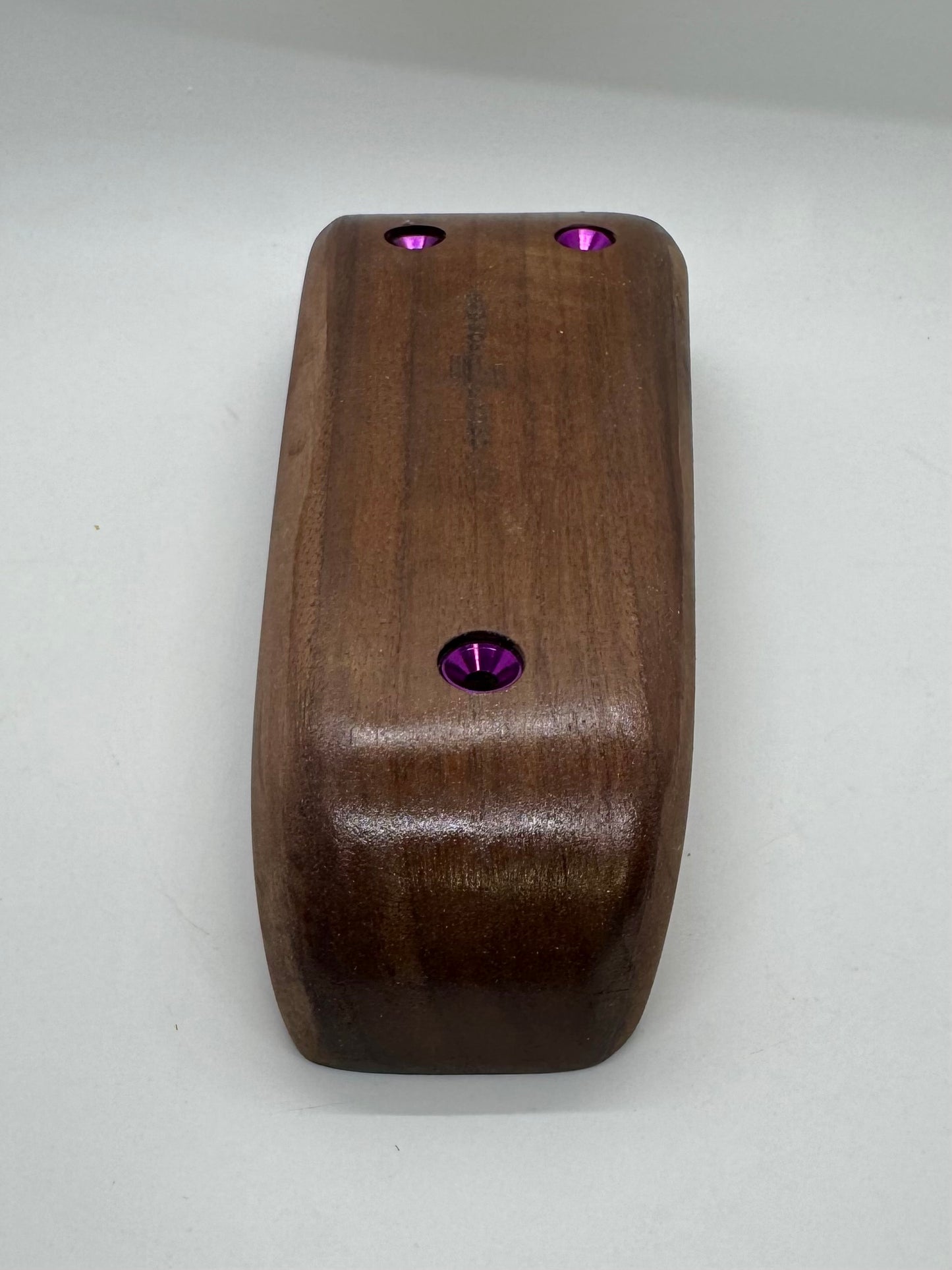 Walnut Pinch Rail - Wood Climbing Hold