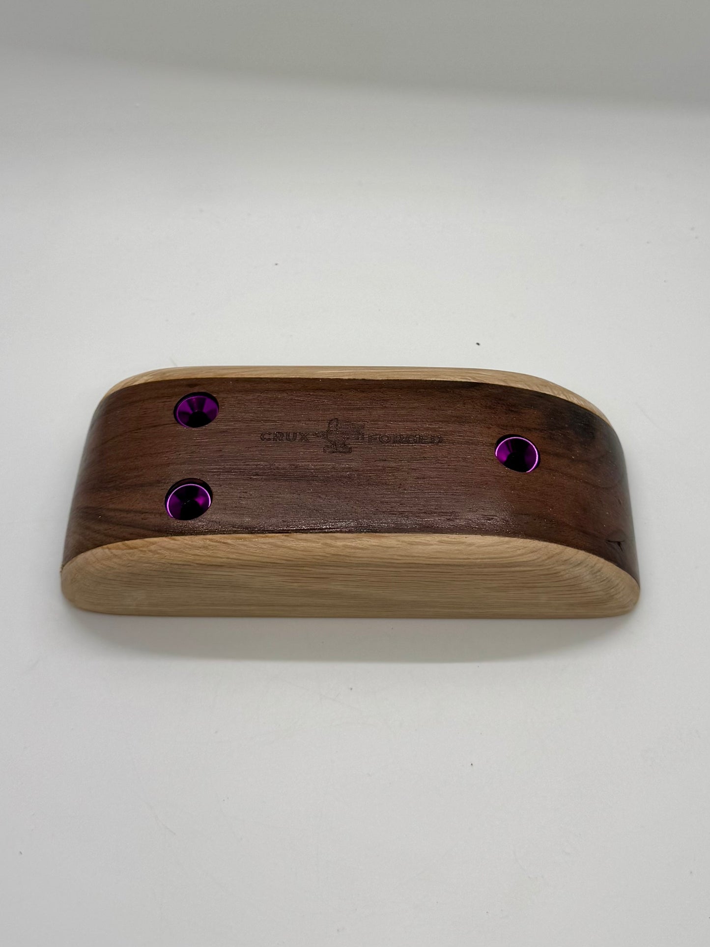 Walnut & Oak Pinch - Wood Climbing Hold
