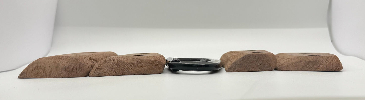 Standard Micro/Mini Crimps, 8mm to 20mm - Wood Climbing Holds