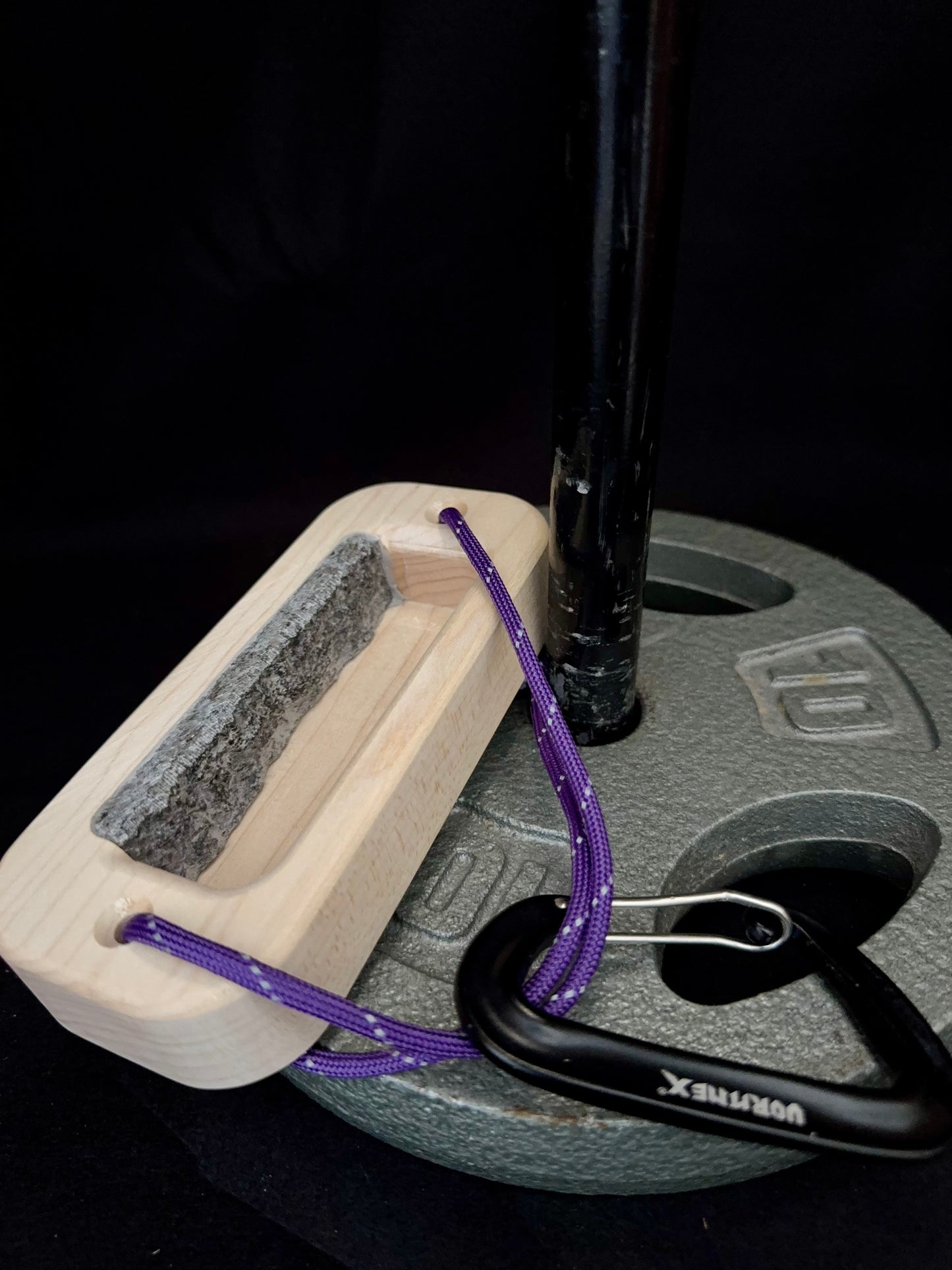 Stone Hammer Lite - 20mm Real Rock Portable Hangboard