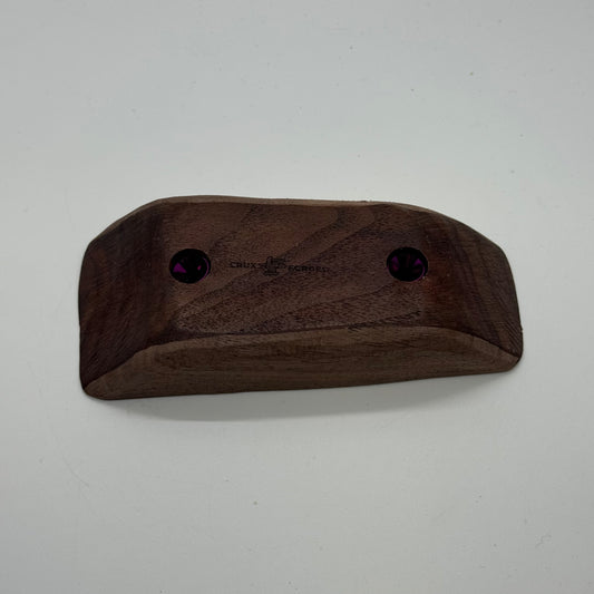 25mm tapered flat Pinch  - Wood Climbing Hold