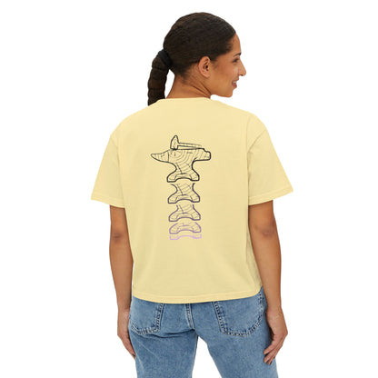 Women's  FADED Boxy Tee
