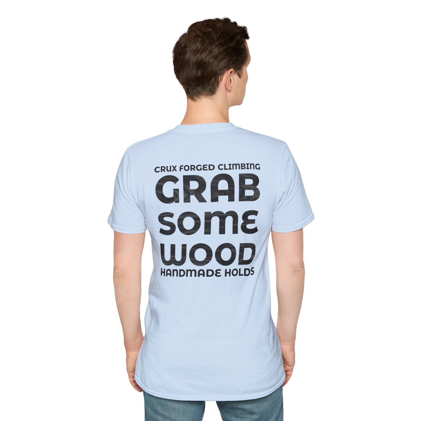 Crux Forged "Grab Some Wood" - Unisex Softstyle T-Shirt