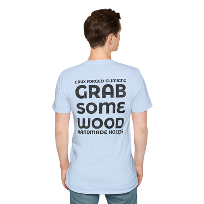 Crux Forged "Grab Some Wood" - Unisex Softstyle T-Shirt