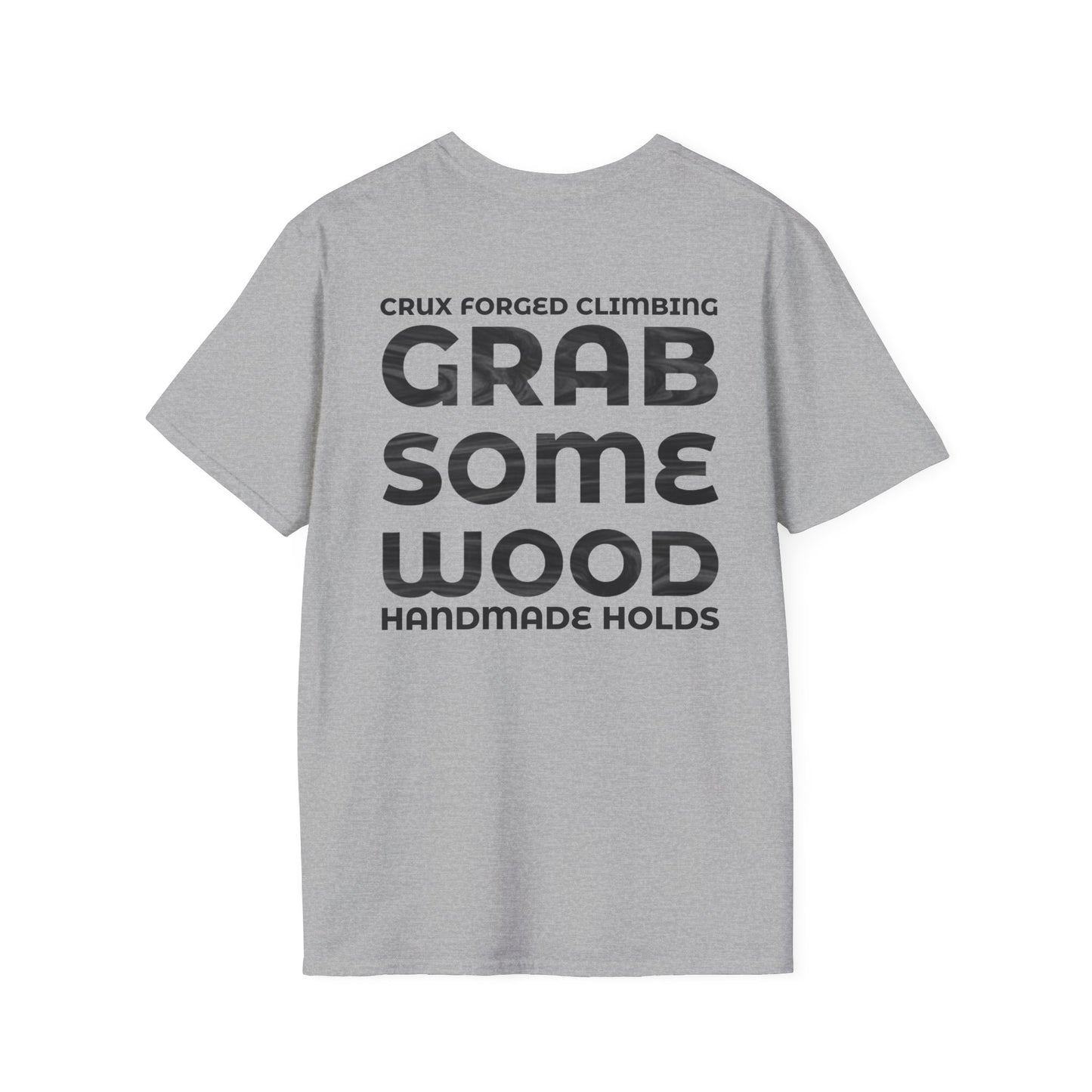 Crux Forged "Grab Some Wood" - Unisex Softstyle T-Shirt