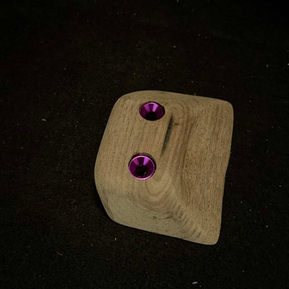 20mm 20° incut 3-finger thumbcatch Crimp - Wood Climbing Hold