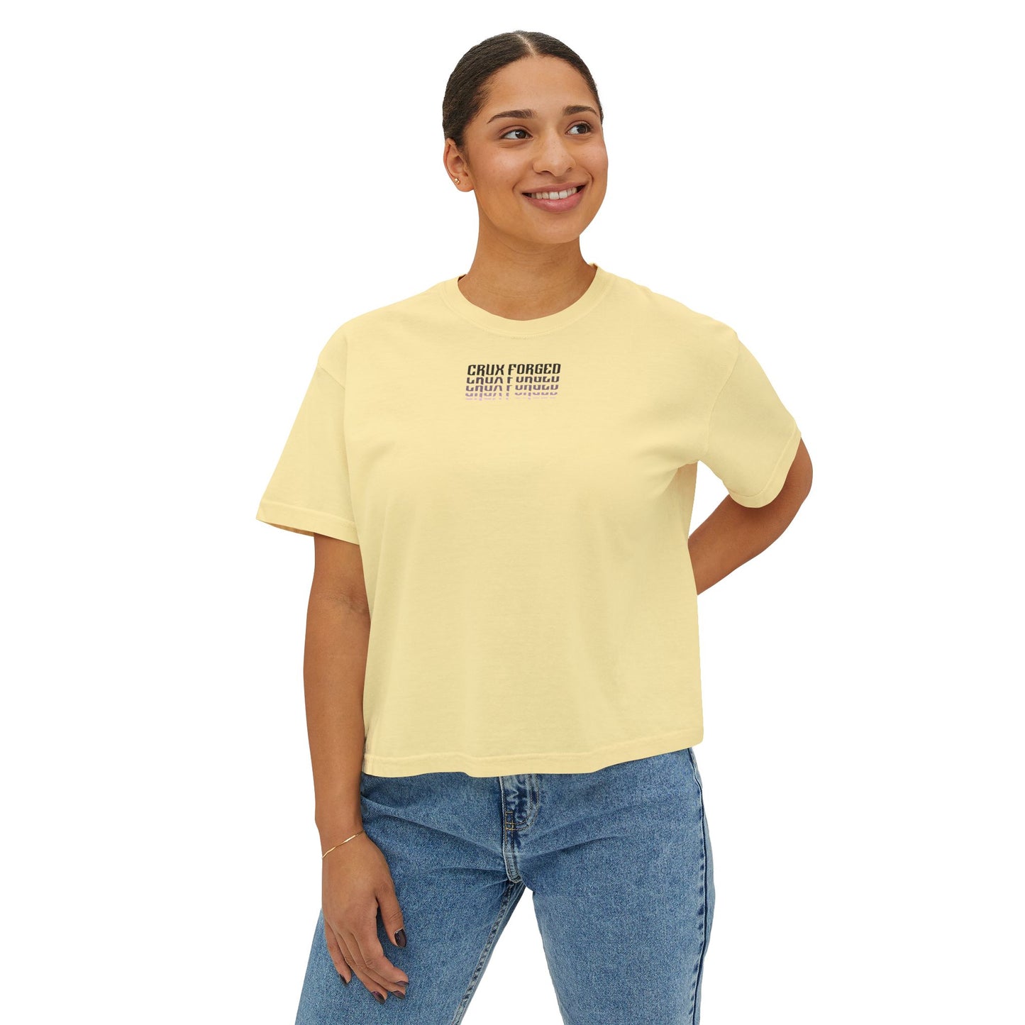 Women's  FADED Boxy Tee