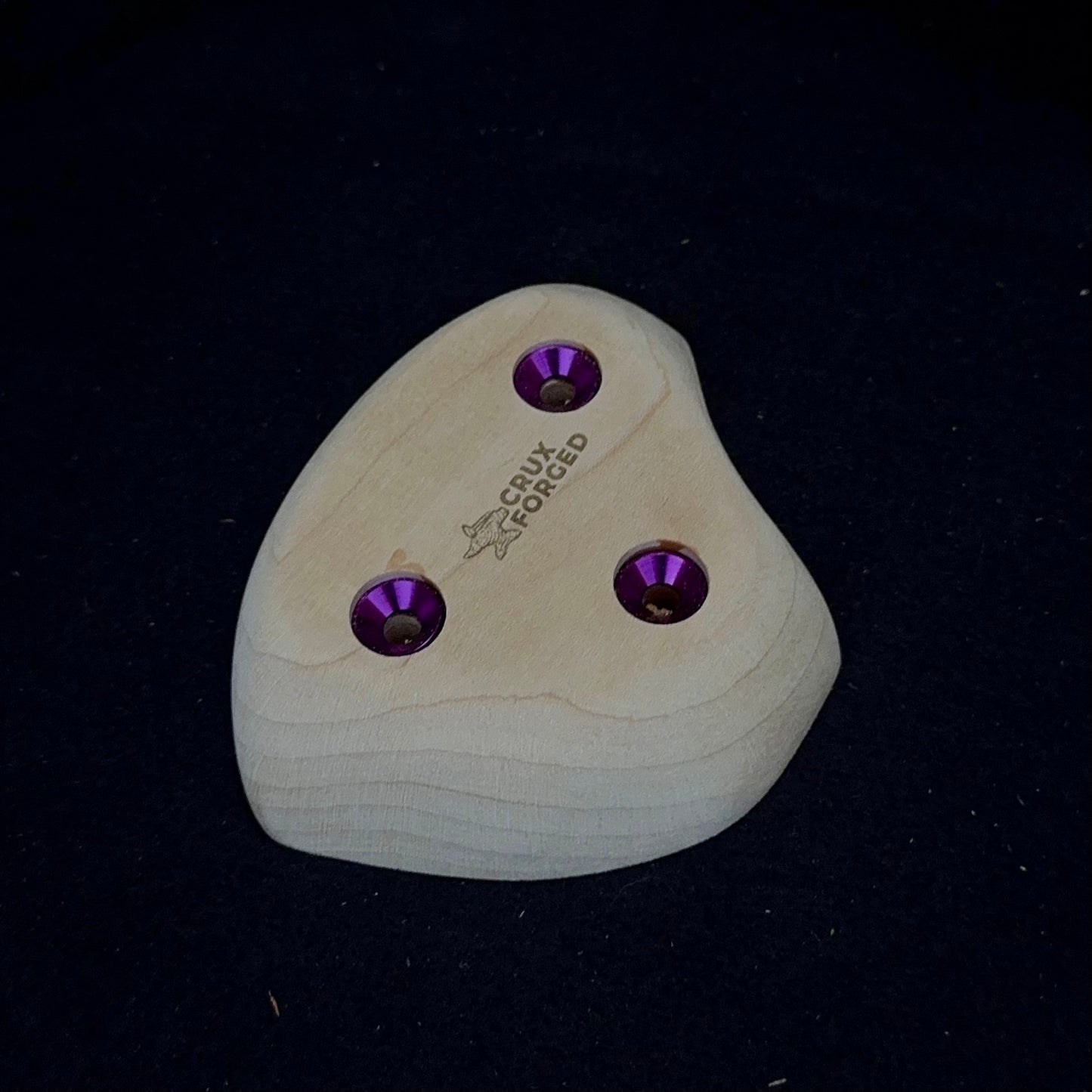 20mm 20° incut Thumbcatch Crimp - Wood Climbing Hold