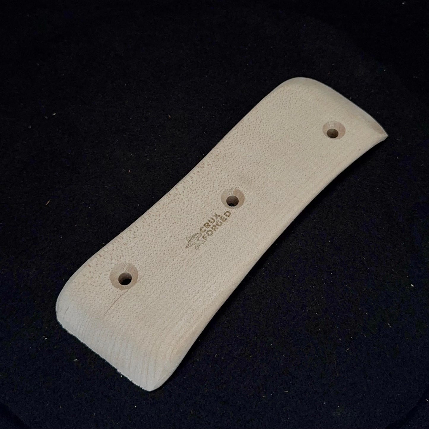 10mm 40° incut Micro Pinch - Wood Climbing Hold