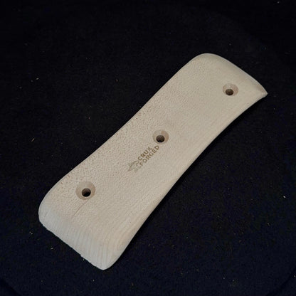 10mm 40° incut Micro Pinch - Wood Climbing Hold