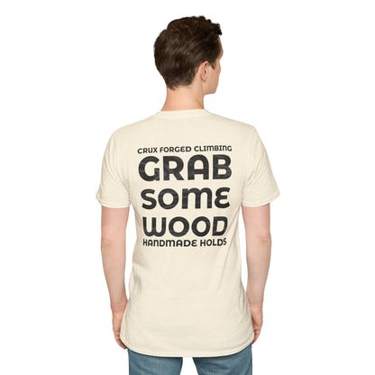 Crux Forged "Grab Some Wood" - Unisex Softstyle T-Shirt