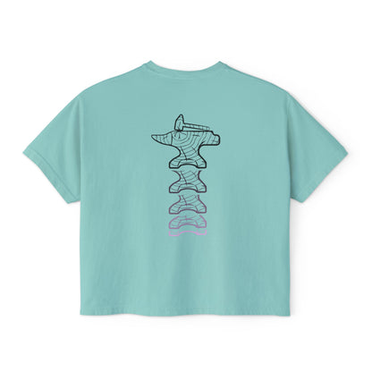 Women's  FADED Boxy Tee