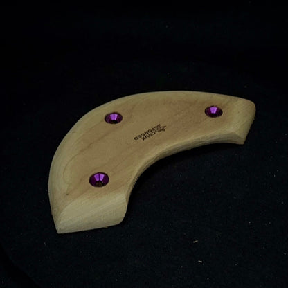 16-18mm Mask Crimp - Wood Climbing Hold