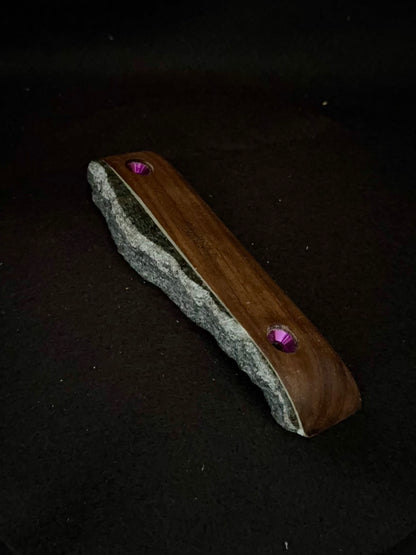 25mm, 15° Incut Crimp - Granite Woodie C053