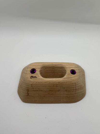 2-3 Finger 50mm 25° Incut Pocket - Wood Climbing Holds