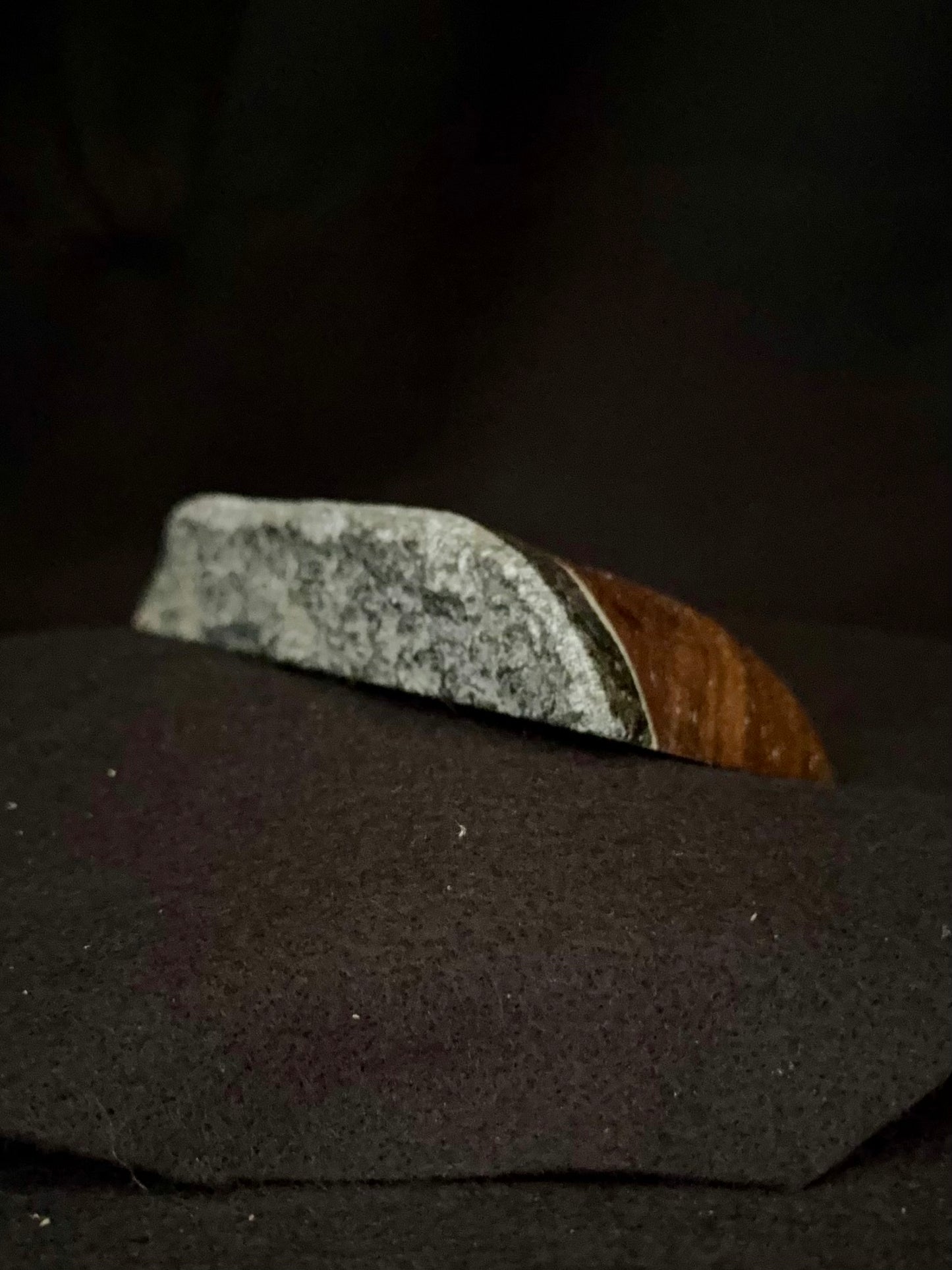 25mm, 10° Incut Crimp - Granite Woodie C052