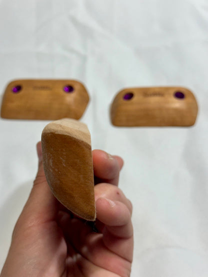 23mm Cherry Crimp Set 2 - Wood Climbing Holds