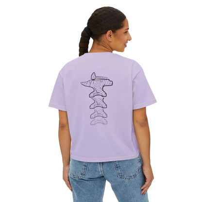 Women's  FADED Boxy Tee