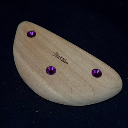 20mm 35° incut Cherry Crimp Rail - Wood Climbing Hold