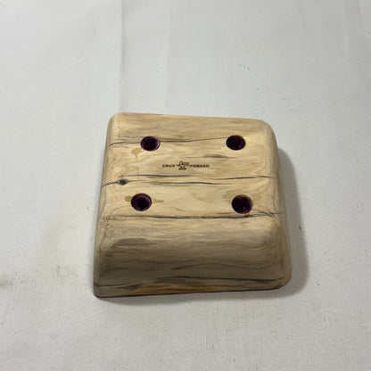 Firewood Pinch - Wood climbing hold