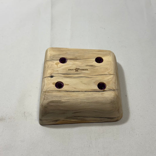 Firewood Pinch - Wood climbing hold