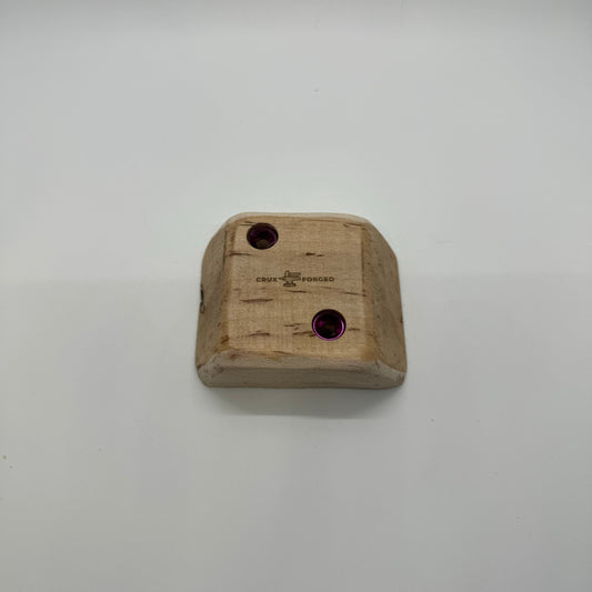 25mm 10* incut pinch 75mm wide - wood climbing hold