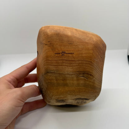 XL Live Edge Cherry Jug - Wood Climbing Hold