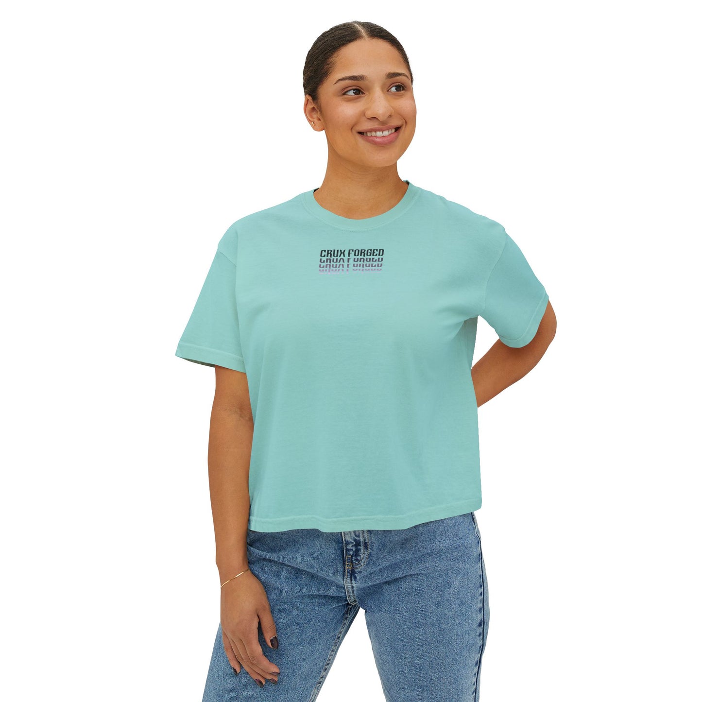 Women's  FADED Boxy Tee