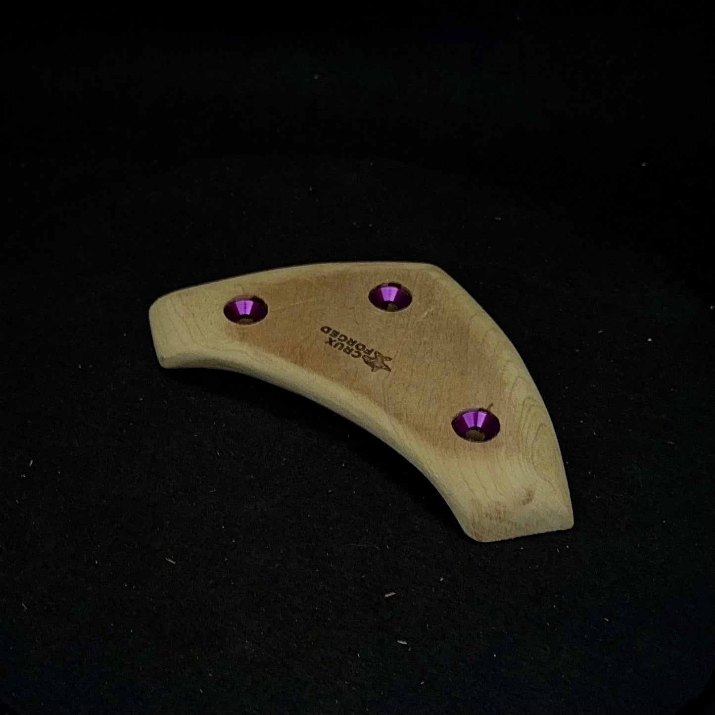 16-18mm Mask Crimp - Wood Climbing Hold