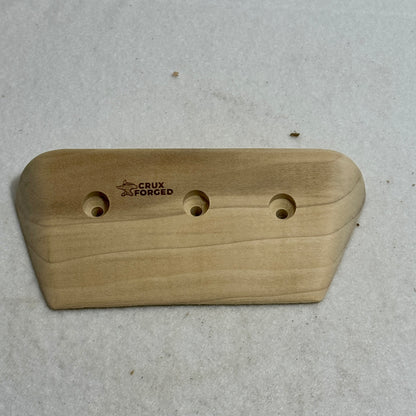 20mm 45° Incut Poplar Tapered Crimp - Wood Climbing Hold