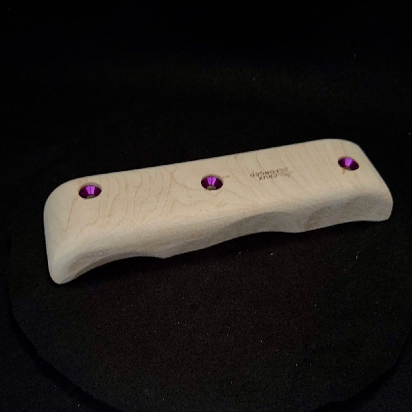 Wobbly Pinch Rail - Wood Climbing Hold