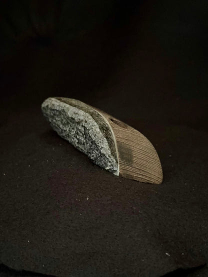 28mm, 30° Incut Crimp - Granite Woodie C050