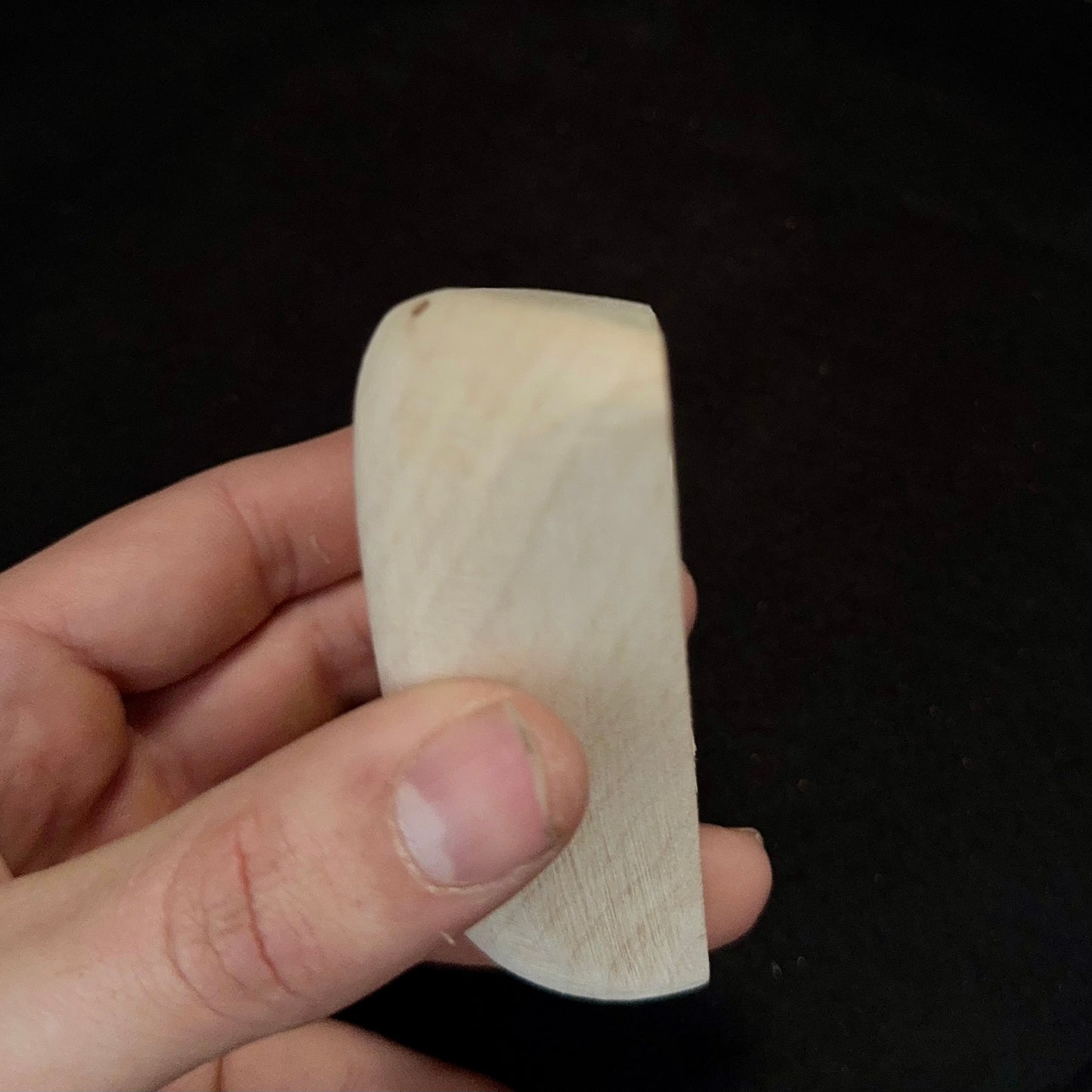 30mm Tri-angle incut Crimp - Wood Climbing Hold