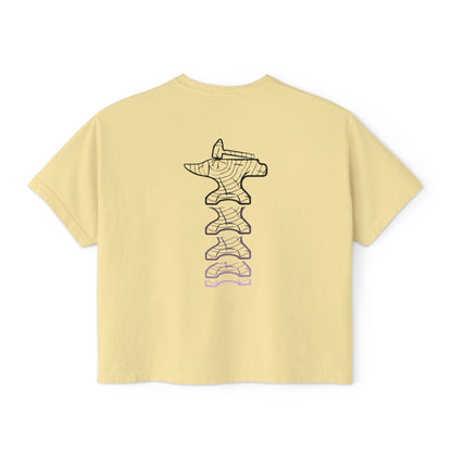 Women's  FADED Boxy Tee