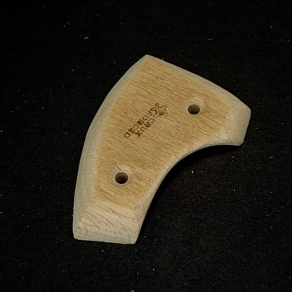 12mm 45° incut 3-finger Micro Crimp - Wood Climbing Hold