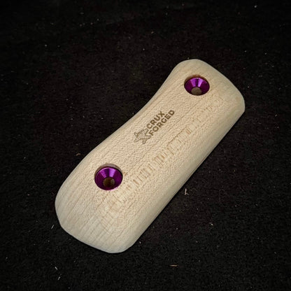 20mm 45° Tiny incut Crimp - Wood Climbing Hold