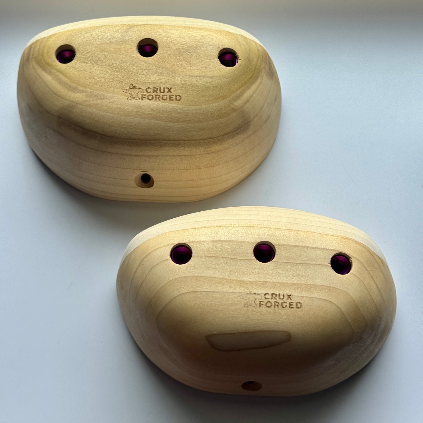 75mm 10° Incut XL Poplar Sloper - Wood Climbing Hold