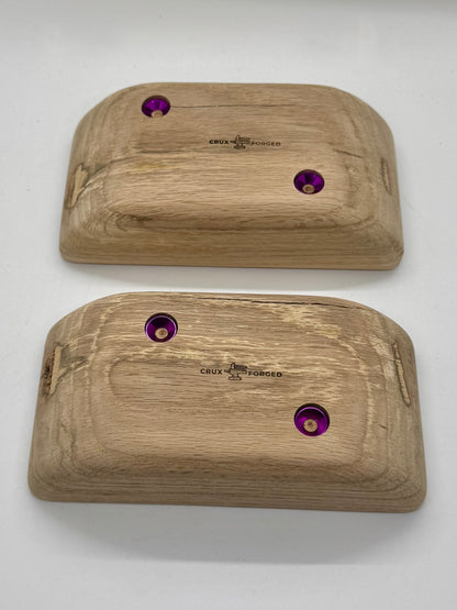 Standard Medium Pinch - Wood Climbing Holds