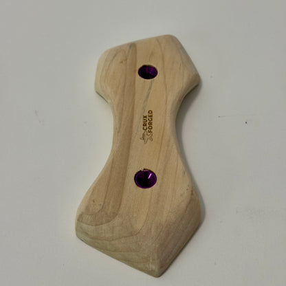 19-15°-38 Dogbone Pinch - Wood Climbing Hold