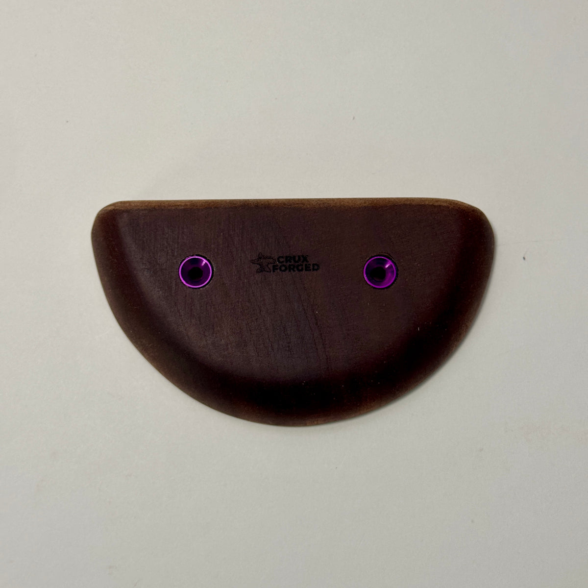 21mm 20° Incut Mahogany Crimp - Wood Climbing Holds