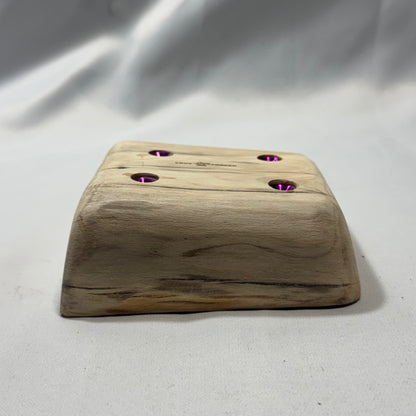 Firewood Pinch - Wood climbing hold