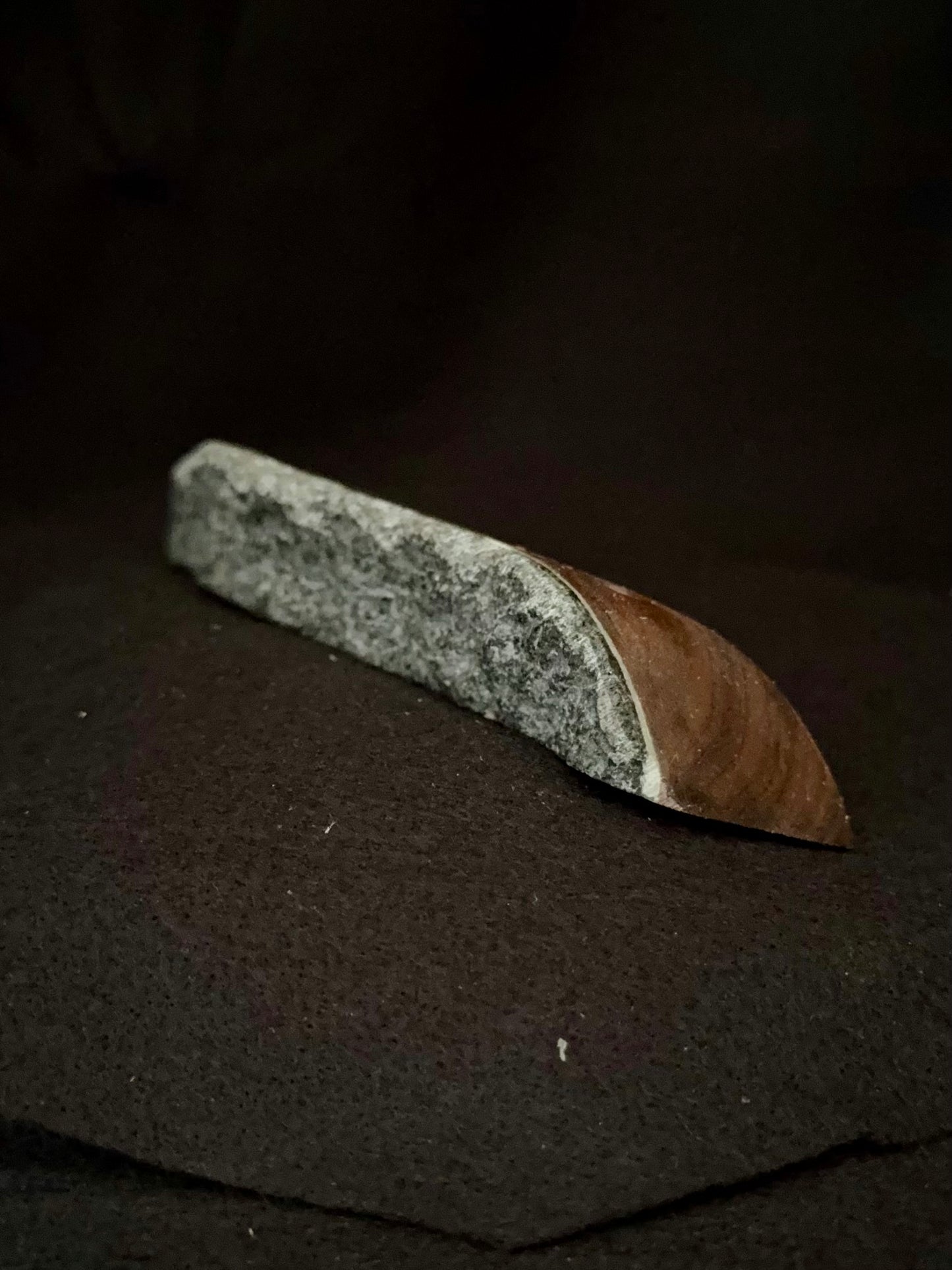 25mm, 15° Incut Crimp - Granite Woodie C053